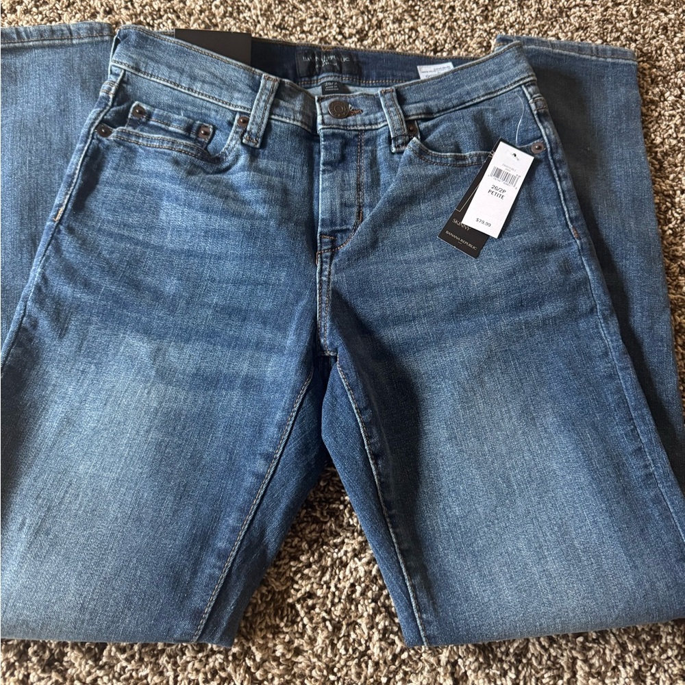women’s sculpt skinny jeans from Banana republic